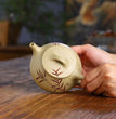 230cc Yixing Purple Clay Teapot Stone Scoop Tea Pot Beauty Kettle Raw Ore Handmade Teaware Tea Ceremony Gifts - China Tea Store