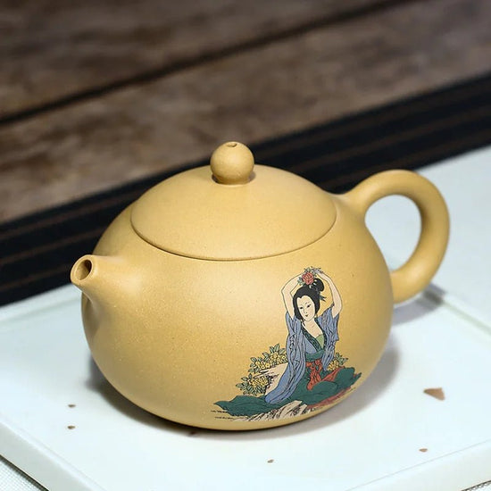 230ml Authentic Yixing Zisha Xishi Beauty Pot Handmade Teaset Tie Guanyin Puer Tea Kungfu Tea Ceremony Customized Exclusive Gift - China Tea Store