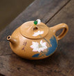 230ml Yixing Purple Clay Teapot Raw Ore Gold Section Mud Stone Scoop Kettle Hand - painted Beauty Tea Pot Traditional Tea Infuser - China Tea Store