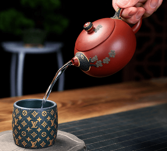 240ml Antique Yixing Purple Clay Tea Pot Handmade Dahongpao Xishi Teapot Chinese Beauty Filter Infuser Zisha Teaset Tea Ceremony - China Tea Store