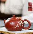 240ml Authentic Yixing Purple Clay Teapots Famous Handmade Xishi Tea Pot Ball Shaped Infuser Beauty Kettle Zisha Tea Set Gifts - China Tea Store