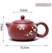 240ml Authentic Yixing Purple Clay Teapots Famous Handmade Xishi Tea Pot Ball Shaped Infuser Beauty Kettle Zisha Tea Set Gifts - China Tea Store