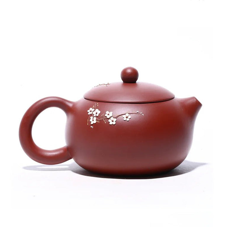 240ml Authentic Yixing Purple Clay Teapots Famous Handmade Xishi Tea Pot Ball Shaped Infuser Beauty Kettle Zisha Tea Set Gifts - China Tea Store