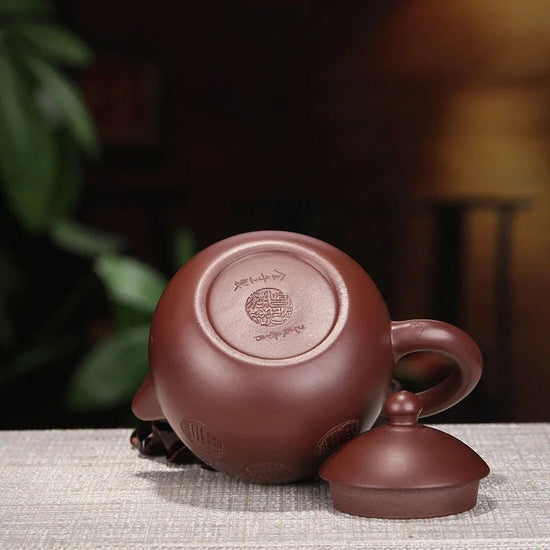 240ml Raw Ore Zhu Mud Dragon Egg Teapot Chinese Yixing Purple Clay Tea Pot Household Filter Beauty Tea Kettle Customized Teaware - China Tea Store