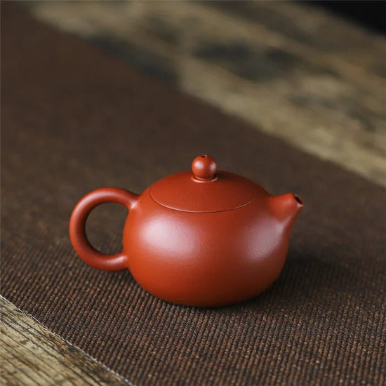 240ML Yixing Purple Clay Teapot Machine - made Xishi Tea Pot Raw Ore Dahongpao Quality Teaware Oolong Pu're Tea Set Filter Kettle - China Tea Store