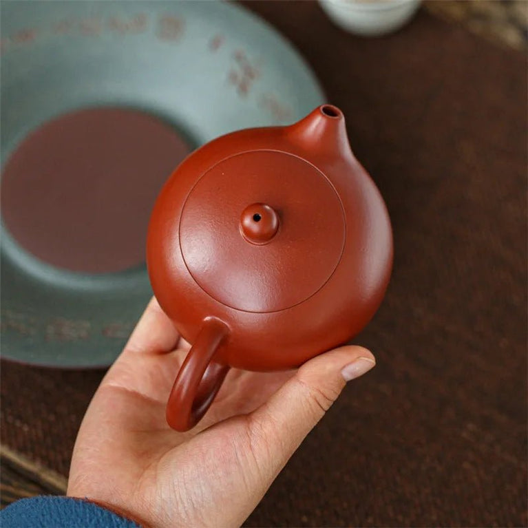 240ML Yixing Purple Clay Teapot Machine - made Xishi Tea Pot Raw Ore Dahongpao Quality Teaware Oolong Pu're Tea Set Filter Kettle - China Tea Store