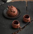 250ml Puffer Fish Purple Clay Pot Handmade Teapots Kung Fu Teaware Kettle Ornaments Tea Pets Ceramics Tea Pots Tea Making Tools - China Tea Store