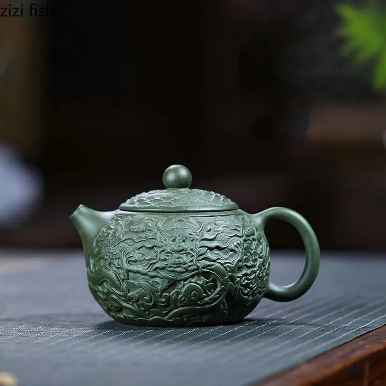 260ml Handmade Teapot Green Tea Pot Yixing Purple Clay Teapots Teaware Coffee Table Tea Making Tools Tea Maker Tea Kettle Gift - China Tea Store