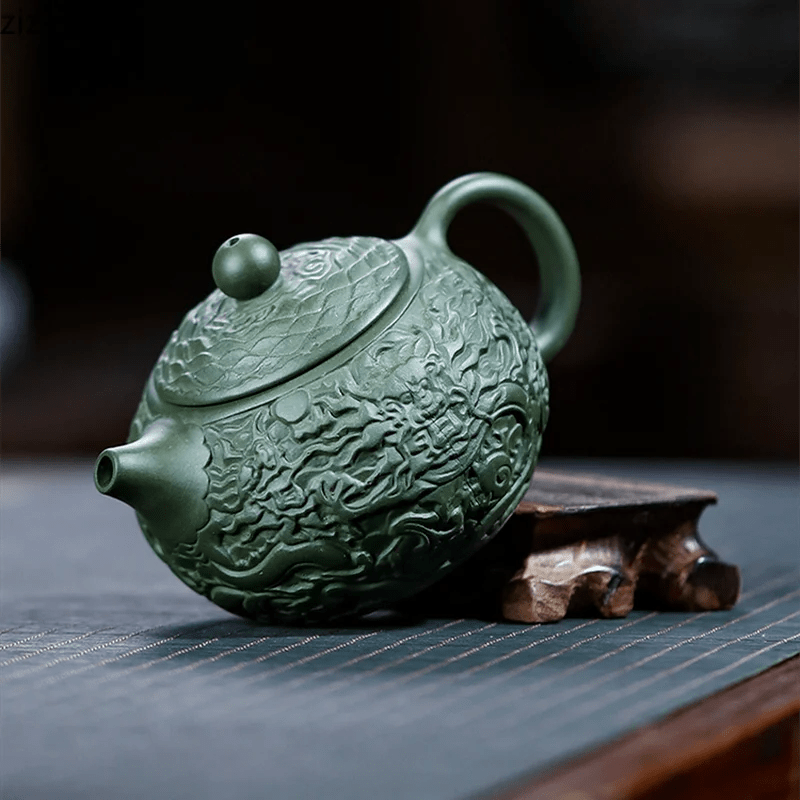 260ml Handmade Teapot Green Tea Pot Yixing Purple Clay Teapots Teaware Coffee Table Tea Making Tools Tea Maker Tea Kettle Gift - China Tea Store