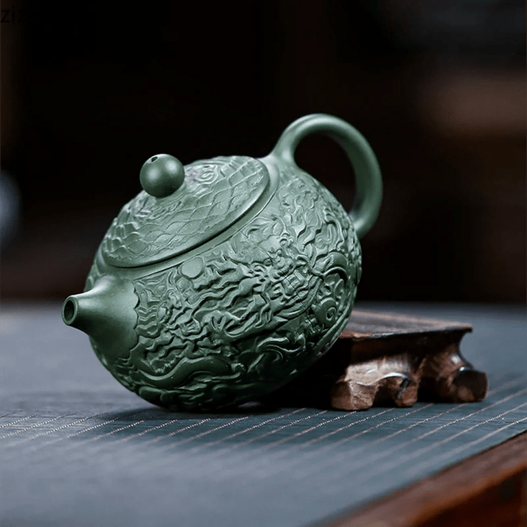 260ml Handmade Teapot Green Tea Pot Yixing Purple Clay Teapots Teaware Coffee Table Tea Making Tools Tea Maker Tea Kettle Gift - China Tea Store