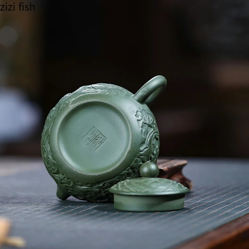 260ml Handmade Teapot Green Tea Pot Yixing Purple Clay Teapots Teaware Coffee Table Tea Making Tools Tea Maker Tea Kettle Gift - China Tea Store