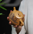 280ml Hand - carved Yixing Purple Clay Teapot Section Mud Stone Scoop Tea Infuser Custom Zisha Tea Set Chinese Tea Accessories - China Tea Store