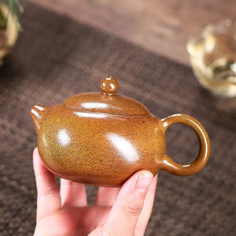 290ml Chinese Yixing Tradition Purple Clay Teapots Xishi Tea Pot Famous Handmade Raw Ore Zisha Kettle Tea Ceremony Supplies - China Tea Store