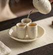 2pc/set Chinese Ding Kiln White Ceramic Teacup Relief Dargon Play Master Cup Tasting Tea Smelling Cup Mugs Kung Fu Teaset 40ml - China Tea Store