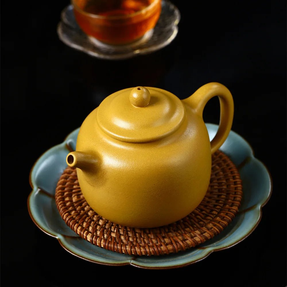 300cc High - end Yixing Purple Clay Teapots Kettle Famous Handmade Small Capacity Xishi Tea Pot Chinese Raw Ore Zisha Tea Set - China Tea Store