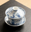 300ml Antique Blue and White Gaiwan Retro Dargon Cup Saucer Tea Tureen Chinese Tea Maker Cover Bowl Tea Services Supplies Craft - China Tea Store