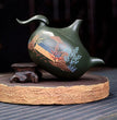 300ml Yixing Famous Purple Clay Teapots Handmade Flyer Pot Raw Ore Green Mud Beauty Kettle Chinese Zisha Tea Set Exquisite Gifts - China Tea Store