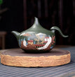 300ml Yixing Famous Purple Clay Teapots Handmade Flyer Pot Raw Ore Green Mud Beauty Kettle Chinese Zisha Tea Set Exquisite Gifts - China Tea Store