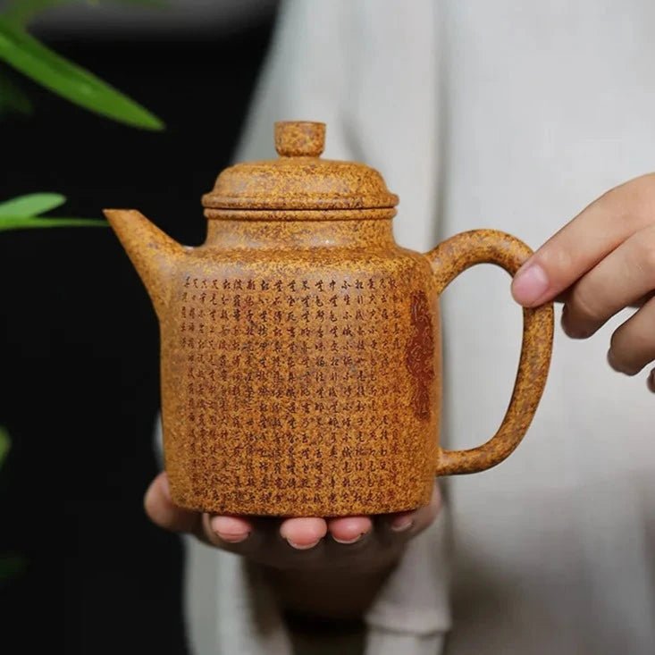 380ml High Quality Zisha Section Mud Teapot Yixing Purple Clay Tea Infuser Chinese Filter Beauty Kettle Master Handmade Tea Set - China Tea Store