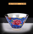 50/60ml Hand - made Ceramic Silver Teacup High Quality Portable Master Cup Custom Beauty Tea Cup Traditional Tea Accessories - China Tea Store