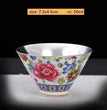 50/60ml Hand - made Ceramic Silver Teacup High Quality Portable Master Cup Custom Beauty Tea Cup Traditional Tea Accessories - China Tea Store