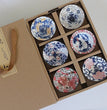 6PCS Chinese Household Teaware Blue and White Porcelain Tea Set Hand - painted Tea Cup Puer Black Tea Tieguanyin Ceramic Cups - China Tea Store