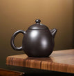 90ml Chinese Yixing Small Capacity Purple Clay Teapot Handmade Dragon Egg Tea Pot Raw Ore Black Mud Kettle Zisha Tea Set Teaware - China Tea Store