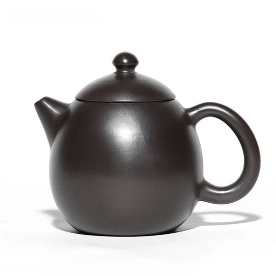 90ml Chinese Yixing Small Capacity Purple Clay Teapot Handmade Dragon Egg Tea Pot Raw Ore Black Mud Kettle Zisha Tea Set Teaware - China Tea Store