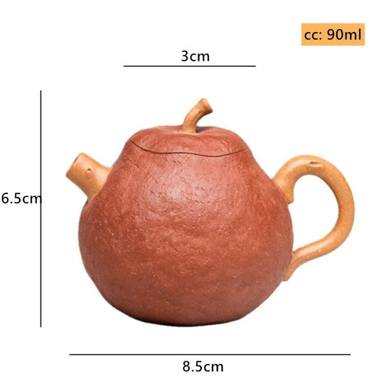 90ml Handmade Yixing Purple Clay Teapot High Quality Filter Beauty Pot Raw Ore Zisha Tea Kettle Customized Tea Infuser - China Tea Store