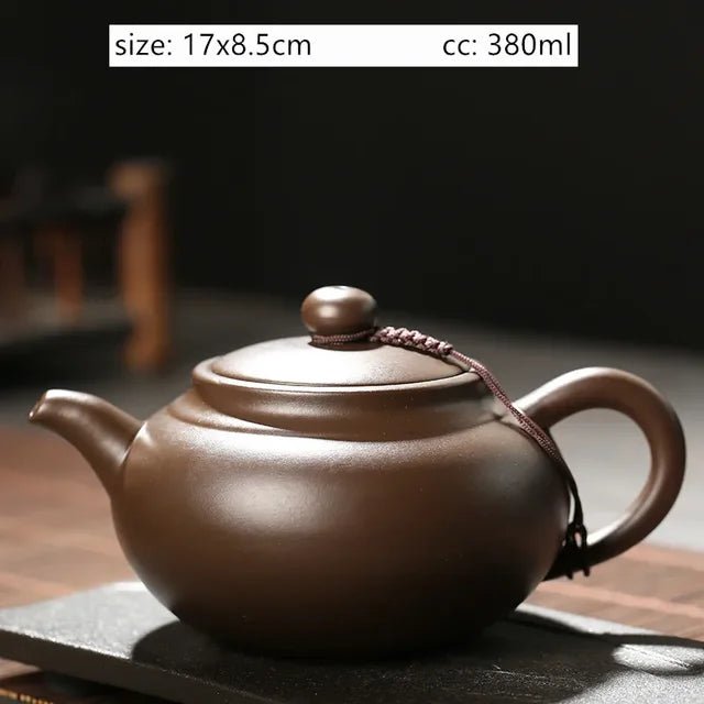 Antique Yixing Purple Clay Tea Pot Raw Ore Zhu Mud Beauty Kettle Chinese Zisha Tea Set Customized Ball Hole Filter Teapot - China Tea Store