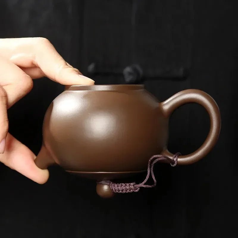 Antique Yixing Purple Clay Tea Pot Raw Ore Zhu Mud Beauty Kettle Chinese Zisha Tea Set Customized Ball Hole Filter Teapot - China Tea Store