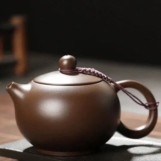 Antique Yixing Purple Clay Tea Pot Raw Ore Zhu Mud Beauty Kettle Chinese Zisha Tea Set Customized Ball Hole Filter Teapot - China Tea Store