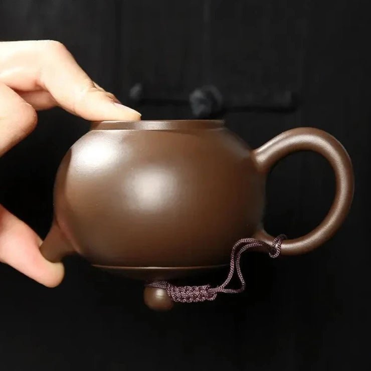 Antique Yixing Purple Clay Tea Pot Raw Ore Zhu Mud Beauty Kettle Chinese Zisha Tea Set Customized Ball Hole Filter Teapot - China Tea Store