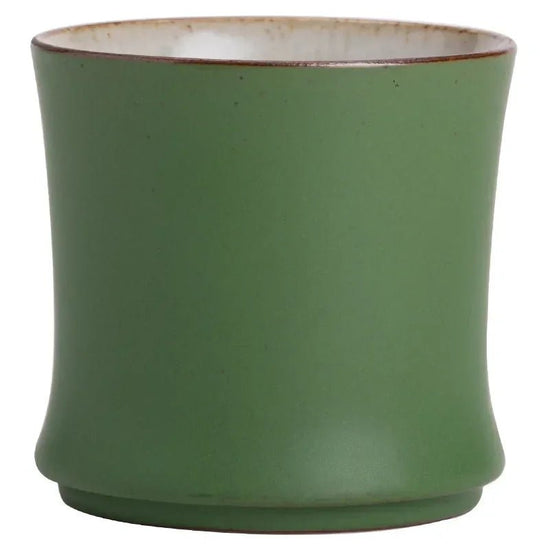 Bamboo Joint Tea Cup Stoneware Green Glaze Master Cup Rising Step By Step Ceramics Creativity Cup - China Tea Store