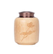 Bamboo Sealed Tea Caddy Handmade Wood Chinese Style Bamboo Container Portable Bamboo Tea Canister for Household Use - China Tea Store