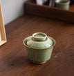 Celadon Hand Carved Gaiwan For Tea Pottery Tureen With Lid Green Teaware Kung Fu Tea Ceremony Set Coffee Cups Tea Bowls Chawan - China Tea Store