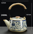 Celadon Ru Kiln Xishi Teapot Set Single Pot Tea Brewer Household High - grade Ceramic Kung Fu Tea Set - China Tea Store