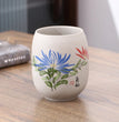 CHANSHOVA 175ml Chinese retro style Handpainted Flowers and plants Ceramic Teacup China Coarse pottery Tea cup Coffee cups H393 - China Tea Store