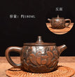 China Jianshui (Not Yixing) Purple Clay Black Ceramic Handmade Full Carving Teapot Kettle Porcelain Kung Fu Tea Set Drinkware - China Tea Store