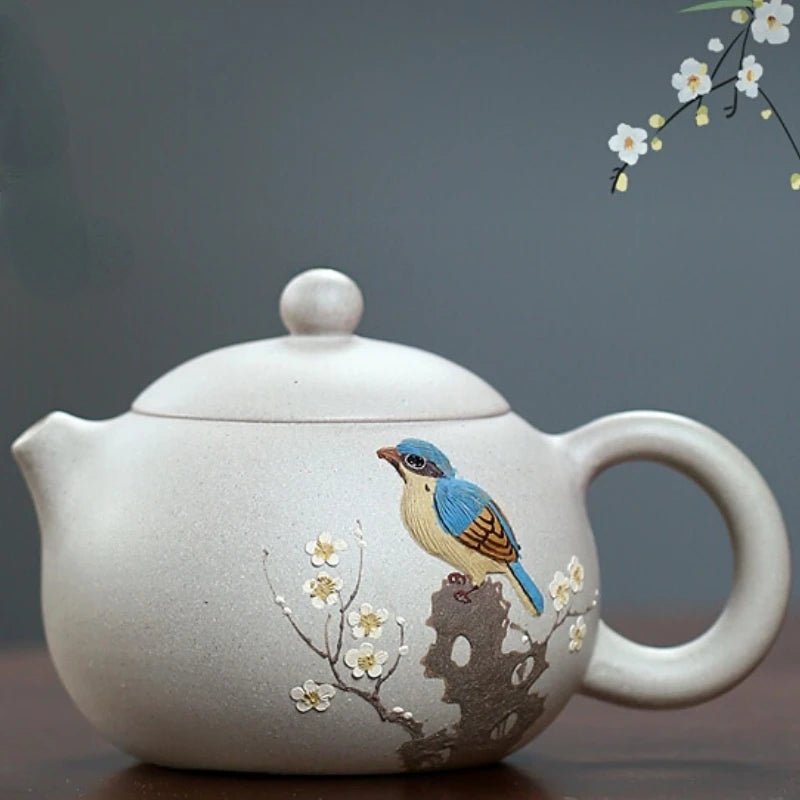 China Yixing Purple Clay Teapot Pure Handmade Pot Magpie Wangmei Shih Tzu 250cc Home Dining Drink Teaware Chinese Tea Accessory - China Tea Store