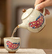 Chinese arowana teapot ceramic household teacup single pot tea machine Chinese retro kung fu tea set - China Tea Store