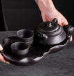 Chinese Purple Clay Tea Tray Household Water Storage Type Tea Sea Creative Zisha Pot Bearing Antique Tea Set Trays Decorative - China Tea Store