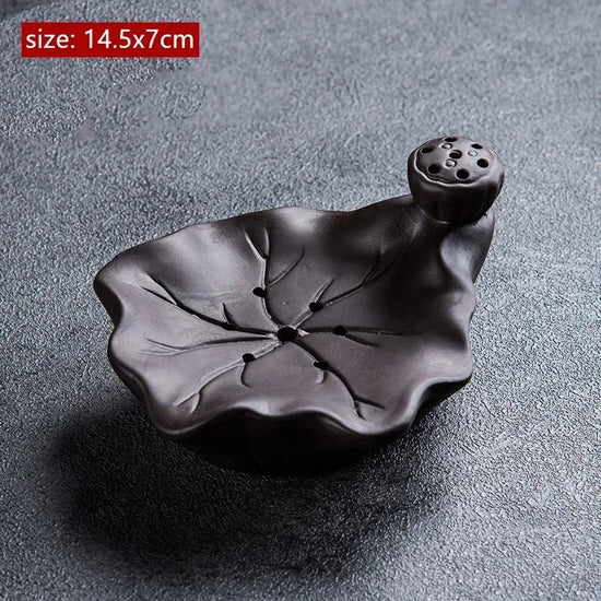 Chinese Purple Clay Tea Tray Household Water Storage Type Tea Sea Creative Zisha Pot Bearing Antique Tea Set Trays Decorative - China Tea Store