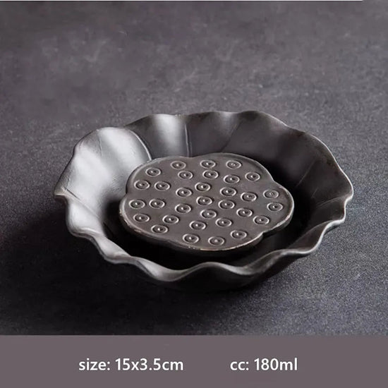Chinese Purple Clay Tea Tray Household Water Storage Type Tea Sea Creative Zisha Pot Bearing Antique Tea Set Trays Decorative - China Tea Store