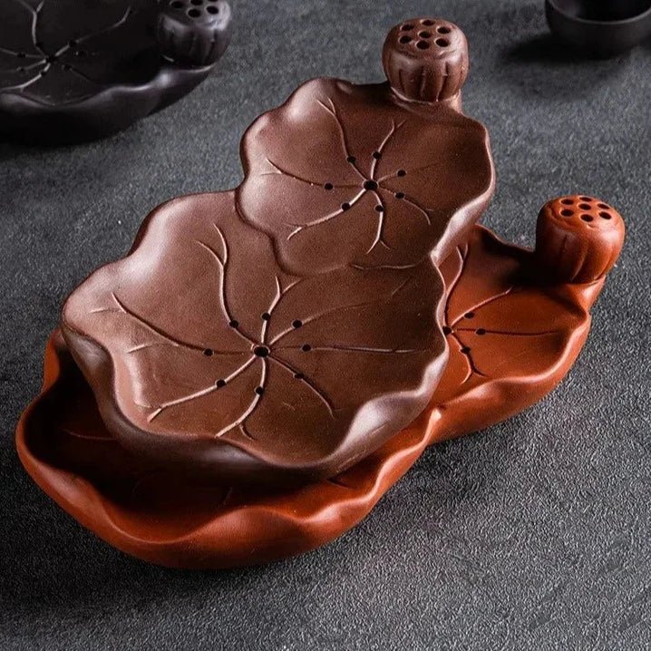 Chinese Purple Clay Tea Tray Household Water Storage Type Tea Sea Creative Zisha Pot Bearing Antique Tea Set Trays Decorative - China Tea Store