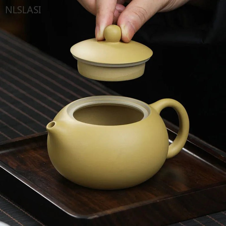 Chinese Section Mud Xishi Teapot Yixing Purple Clay Beauty Tea Set Handmade Custom Filter Kettle Tradition Zisha Tea Accessories - China Tea Store