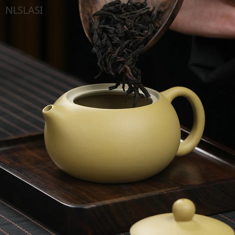 Chinese Section Mud Xishi Teapot Yixing Purple Clay Beauty Tea Set Handmade Custom Filter Kettle Tradition Zisha Tea Accessories - China Tea Store