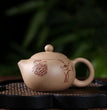 chinese tea pot real yixing zisha duan clay marked lotus root handpainted 9 infuser holes xishi pot 80ml - China Tea Store