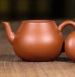 Chinese teapot Yixing purple clay teapot, raw ore Zhuni, pear - shaped teapot, Kungfu tea set, teapot, small capacity 170ml - China Tea Store