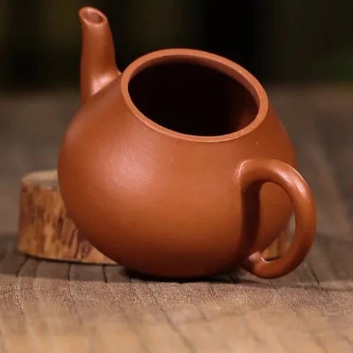 Chinese teapot Yixing purple clay teapot, raw ore Zhuni, pear - shaped teapot, Kungfu tea set, teapot, small capacity 170ml - China Tea Store